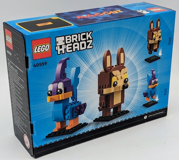LEGO® BrickHeadz Road Runner & Wile E. Coyote